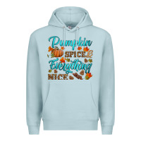 Blue Mist pumpkin spice everything nice Premium Hoodie - HRA Design Shop