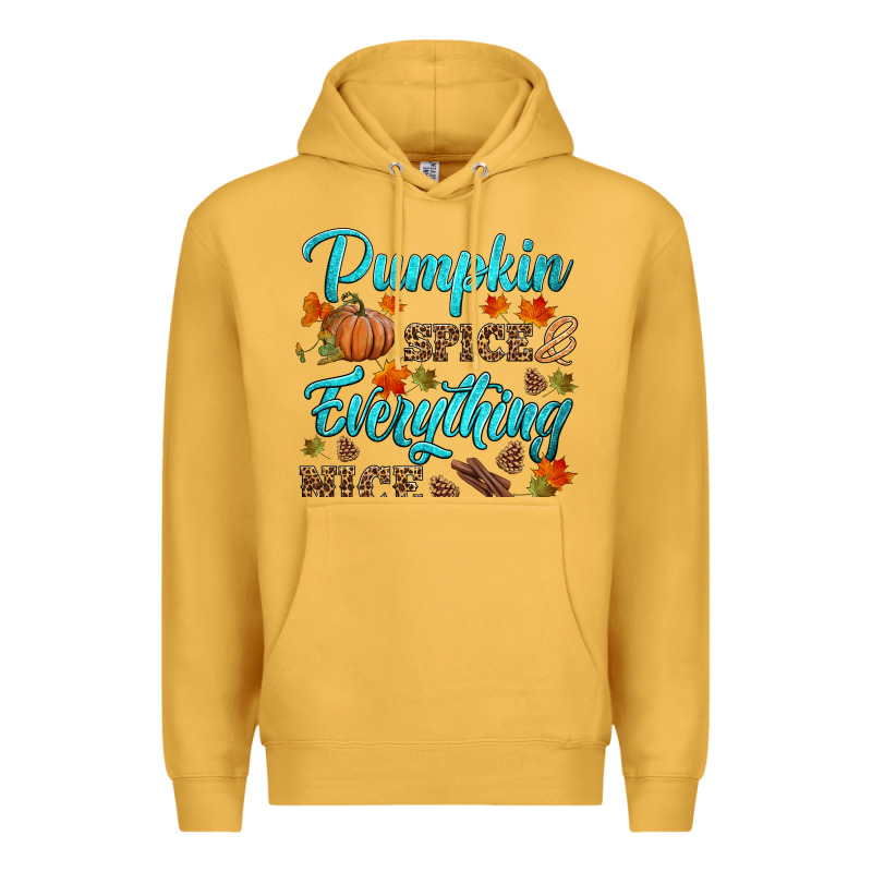 Pumpkin Spice Everything Nice Premium Hoodie by HRA Design Shop | Teevron