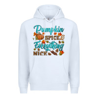 White pumpkin spice everything nice Premium Hoodie - HRA Design Shop