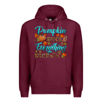 Burgundy pumpkin spice everything nice Premium Hoodie - HRA Design Shop