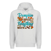 Dove Grey pumpkin spice everything nice Premium Hoodie - HRA Design Shop