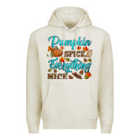 Oatmeal Heather pumpkin spice everything nice Premium Hoodie - HRA Design Shop