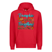 Red pumpkin spice everything nice Premium Hoodie - HRA Design Shop
