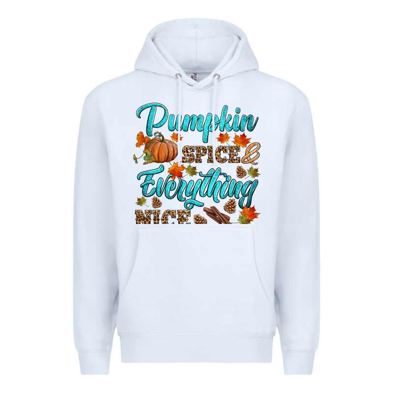 Pumpkin Spice Everything Nice Premium Hoodie by HRA Design Shop | Teevron