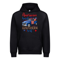 Black American heart southern soul truck Urban Hoodie - Neo Western