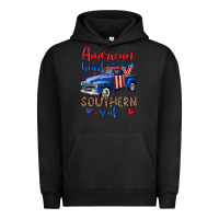 Pigment Black American heart southern soul truck Urban Hoodie - Neo Western