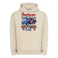 Pigment French Oak American heart southern soul truck Urban Hoodie - Neo Western