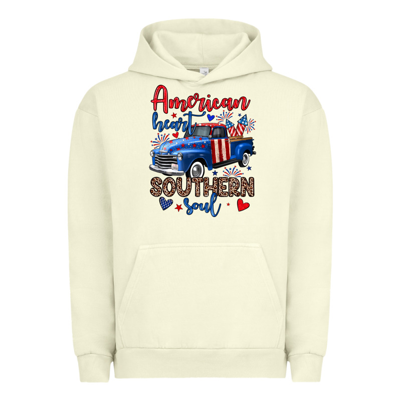 American Heart Southern Soul Truck Urban Hoodie by Neo Western | Teevron