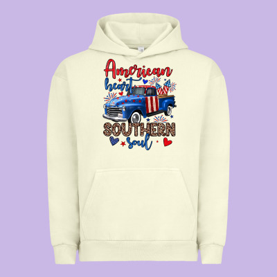 American Heart Southern Soul Truck Urban Hoodie Designed By Neo Western