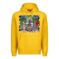 Lemon summer gnome mousepad Premium Hoodie - SublimationCraftShop