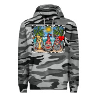 Slate Camo summer gnome mousepad Premium Hoodie - SublimationCraftShop