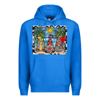 True Royal summer gnome mousepad Premium Hoodie - SublimationCraftShop