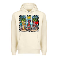 Sandshell summer gnome mousepad Premium Hoodie - SublimationCraftShop