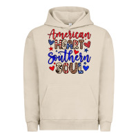 Pigment French Oak American heart southern soul Urban Hoodie - Neo Western