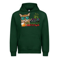 Foreset Green hello summer Urban Hoodie - SublimationCraftShop