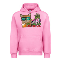 Fuchsia Pink hello summer Urban Hoodie - SublimationCraftShop