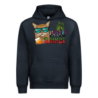 Navy hello summer Urban Hoodie - SublimationCraftShop