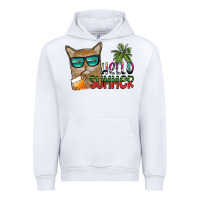 White hello summer Urban Hoodie - SublimationCraftShop