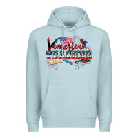 Blue Mist American Teacher 4th of July Premium Hoodie - CowGirlArtShop