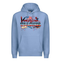 Colony Blue American Teacher 4th of July Premium Hoodie - CowGirlArtShop