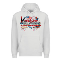Dove Grey American Teacher 4th of July Premium Hoodie - CowGirlArtShop