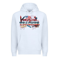 White American Teacher 4th of July Premium Hoodie - CowGirlArtShop