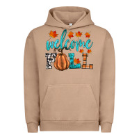 Pigment Burro welcome fall Urban Hoodie - HRA Design Shop