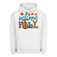 Pigment Lunar Rock welcome fall Urban Hoodie - HRA Design Shop