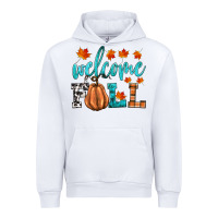 White welcome fall Urban Hoodie - HRA Design Shop