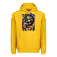 Lemon Army skull 4th of july Premium Hoodie - CowGirlArtShop