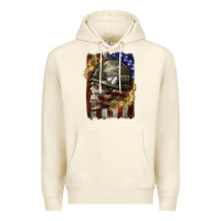 Sandshell Army skull 4th of july Premium Hoodie - CowGirlArtShop