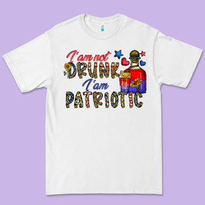 I'm Drunk I'm Patrıtoc Premium Tee Designed By Cowhidedigitalart