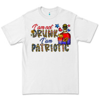 White i'm drunk i'm patrıtoc Premium Tee - CowhideDigitalArt
