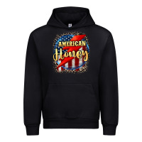 Black American honey 4th of july Urban Hoodie - CowGirlArtShop