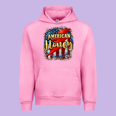 American Honey 4th Of July Urban Hoodie Designed By Cowgirlartshop