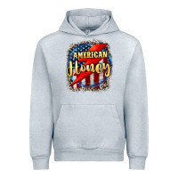 Heather Grey American honey 4th of july Urban Hoodie - CowGirlArtShop