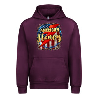 Mauve Wine American honey 4th of july Urban Hoodie - CowGirlArtShop