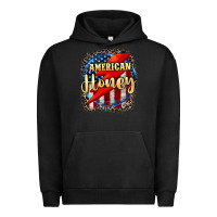Pigment Black American honey 4th of july Urban Hoodie - CowGirlArtShop