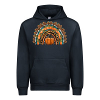 Navy fall pumpkin rainbow Urban Hoodie - HRA Design Shop
