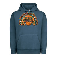 Pigment Midnight Navy fall pumpkin rainbow Urban Hoodie - HRA Design Shop