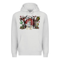 Dove Grey be joy ful Premium Hoodie - CowhideDigitalArt