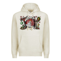 Oatmeal Heather be joy ful Premium Hoodie - CowhideDigitalArt