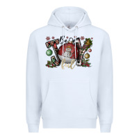 White be joy ful Premium Hoodie - CowhideDigitalArt