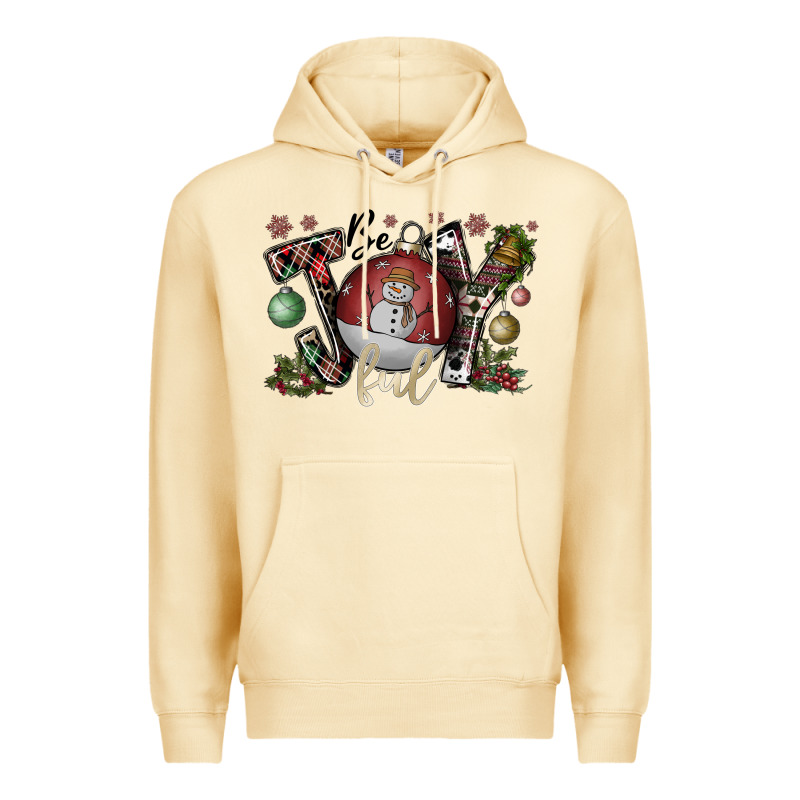 Be Joy Ful Premium Hoodie by CowhideDigitalArt | Teevron