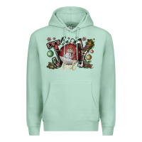 Seafoam be joy ful Premium Hoodie - CowhideDigitalArt