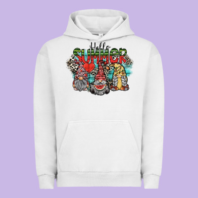 Hello Summer Urban Hoodie Designed By Sublimationcraftshop