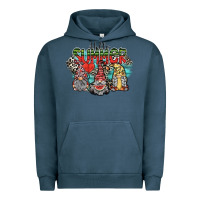 Pigment Midnight Navy hello summer Urban Hoodie - SublimationCraftShop