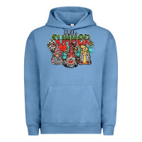 Pigment Pebble Blue hello summer Urban Hoodie - SublimationCraftShop