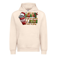 Sandshell Coffee  Jesus Urban Hoodie - CowhideDigitalArt