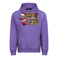 Tulip Coffee  Jesus Urban Hoodie - CowhideDigitalArt